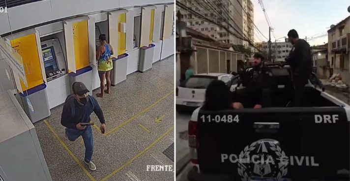 ladrão de banco rio de janeiro polícia civil