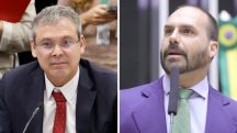 Lindbergh e Eduardo Bolsonaro