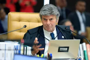 Luiz Fux, durante sessão no STF - 26/06/2025