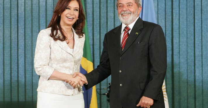 Lula e Cristina Kirchner