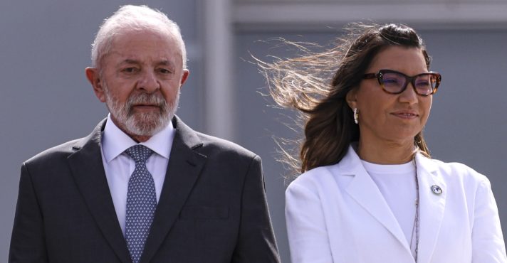 O presidente Luiz Inácio Lula da Silva, e sua mulher, Janja | Foto: Marcelo Camargo/Agência Brasil