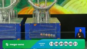 Concurso 2875 da Mega-Sena tem prêmio superior a R$ 88 milhões | Foto: Reprodução/YouTube
