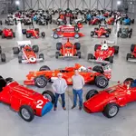 Coleção de carros antigos da Ferrari usados na F1: unidades à venda pelo equivalente a R$ 1,3 milhão | Foto: Divulgação/Colecionador/Tom Hartley Jnr