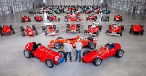 Coleção de carros antigos da Ferrari usados na F1: unidades à venda pelo equivalente a R$ 1,3 milhão | Foto: Divulgação/Colecionador/Tom Hartley Jnr