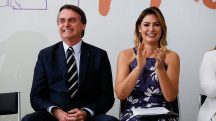 Jair Bolsonaro e Michelle, em evento em Brasília - 08/03/2019 | Foto: Carolina Antunes/PR