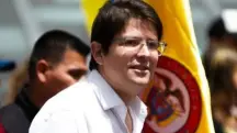 Filho da jornalista Diana Turbay, assassinada em 1991 depois de ser sequestrada pelo Cartel de Medellín, Miguel Uribe é também neto do ex-presidente Julio César Turbay Ayala | Foto: Reprodução/X