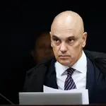 Ministro Alexandre de Moraes, relator no STF, recebeu relatório da PF que atribui espionagem ilegal a Bolsonaro| Foto: Gustavo Moreno/STF/Flickr