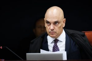 Ministro Alexandre de Moraes, relator no STF, recebeu relatório da PF que atribui espionagem ilegal a Bolsonaro| Foto: Gustavo Moreno/STF/Flickr