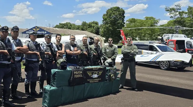 Ação da PF encontrou quase meia tonelada de cocaína em avião
