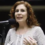 A deputada federal Carla Zambelli está presa na Itália. | Foto: Mario Agra/Câmara dos Deputados
