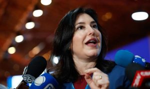 A ministra Simone Tebet: a exemplo de Lula, vaias em público | Foto: Fernando Frazão/Agência Brasil