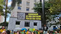 Manifestação na Avenida Paulista: manifestantes pediam a contagem pública de votos | Foto: Revista Oeste
