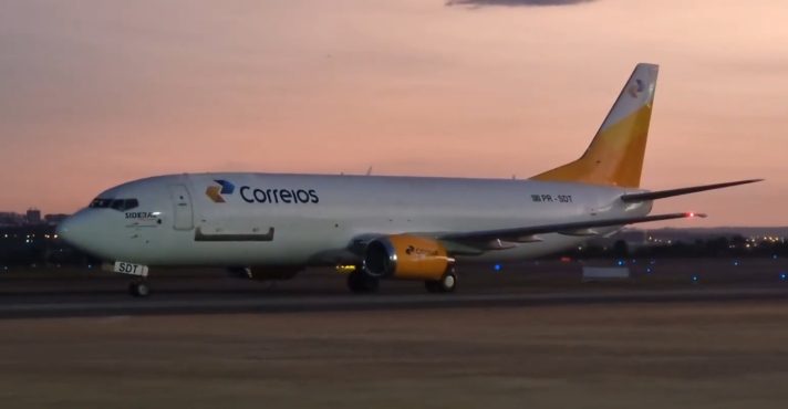 Aeronave utilizada pelos Correios | Foto: Ministério das Comunicações/Divulgação