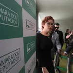 A deputada licenciada Carla Zambelli: defesa vai atuar em duas frentes para evitar perda de mandato e extradição | Foto: Lula Marques/EBC