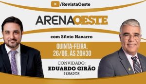 arena oeste com silvio navarro - 26062026 - entrevista com o senador eduardo girão