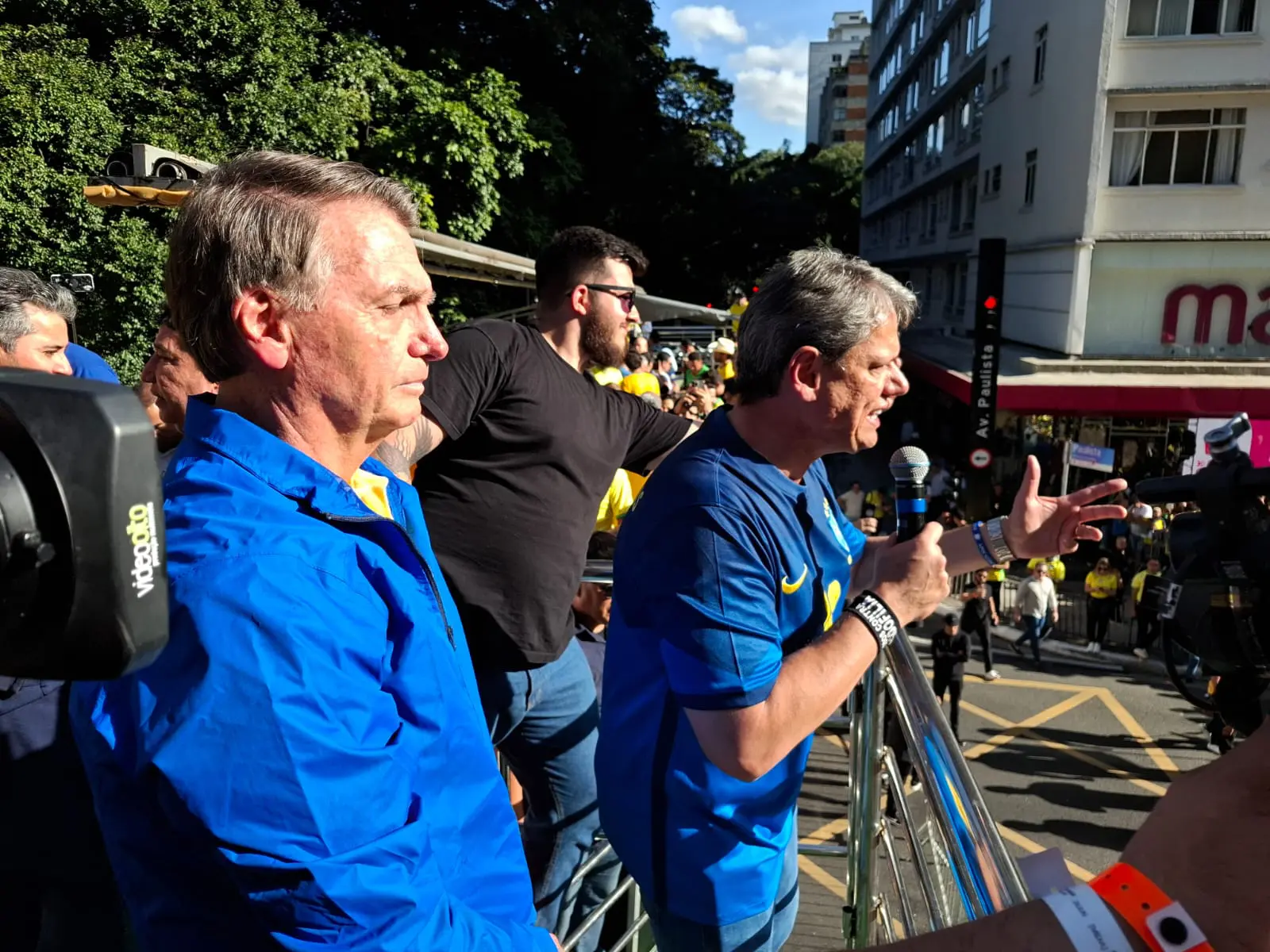 bolsonaro e tarcísio 2