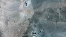Imagens de satélite mostram crateras na usina de Fordow, no Irã | Foto: Reprodução/Reuters
