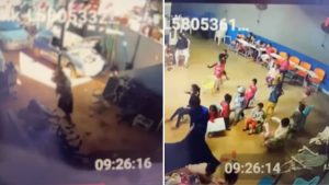criminoso brasília armado invade creche crianças vingança