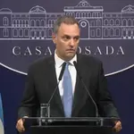 O porta-voz da Presidência Argentina, Manuel Adorni | Foto: Casa Rosada - Divulgação