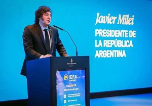 O presidente da Argentina, Javier Milei | Foto: Casa Rosada - Divulgação