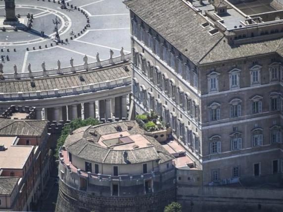 Sede do IOR, o 'Banco do Papa', dentro do Vaticano