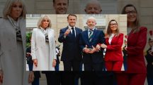 Brigitte, Macron, Lula e Janja: encontro distante das lentes da imprensa | Foto: Divulgação/PR