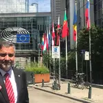 Paulo Pimenta visita o Parlamento Europeu | Foto: Partido dos Trabalhadores/Divulgação