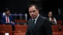 O tenente-coronel Mauro Cid, delator da suposta trama golpista, durante audiência na 1ª Turma do STF - 9/6/2025 | Foto: Ton Molina/STF