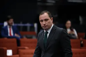 O tenente-coronel Mauro Cid, delator da suposta trama golpista, durante audiência na 1ª Turma do STF - 9/6/2025 | Foto: Ton Molina/STF