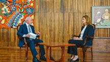 10.07.2025 - Presidente da República, Luiz Inácio Lula da Silva, durante entrevista para o Jornal Nacional, no Palácio da Alvorada, em Brasília