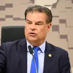 Senador Nelsinho Trad (PSD-MS) conduz audiência em comissão | Foto: Edilson Rodrigues/Agência Senado