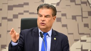 Senador Nelsinho Trad (PSD-MS) conduz audiência em comissão | Foto: Edilson Rodrigues/Agência Senado