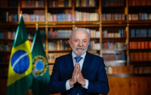 Presidente da República, Luiz Inácio Lula da Silva, durante pronunciamento à Nação - Palácio da Alvorada, Brasília (DF)