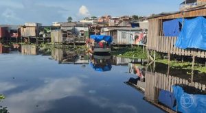 A presença de chuvas no Amazonas durante julho, considerada incomum, já havia sido prevista nos boletins climáticos em razão da influência de umidade vinda do Atlântico | Foto: Reprodução/X