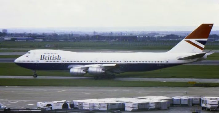 Boeing da British Airways que entrou em situação de emergência sobre o Oceano Índico em 1982: novo protocolo na aviação mundial | Foto: Wikimedia Commons