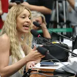 No pedido, Erika Hilton solicita que Eduardo Bolsonaro pague R$ 20 mil por danos morais, retire a postagem considerada ofensiva e seja proibido de realizar manifestações semelhantes no futuro | Foto: Lula Marques/Agência Brasil