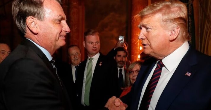 Jair Bolsonaro e Donald Trump