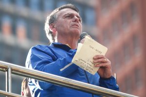 Bolsonaro discursa para apoiadores em ato na Avenida Paulista, na região central da cidade de São Paulo - 29/6/2025 | Foto: Felipe Rau/Estadão Conteúdo