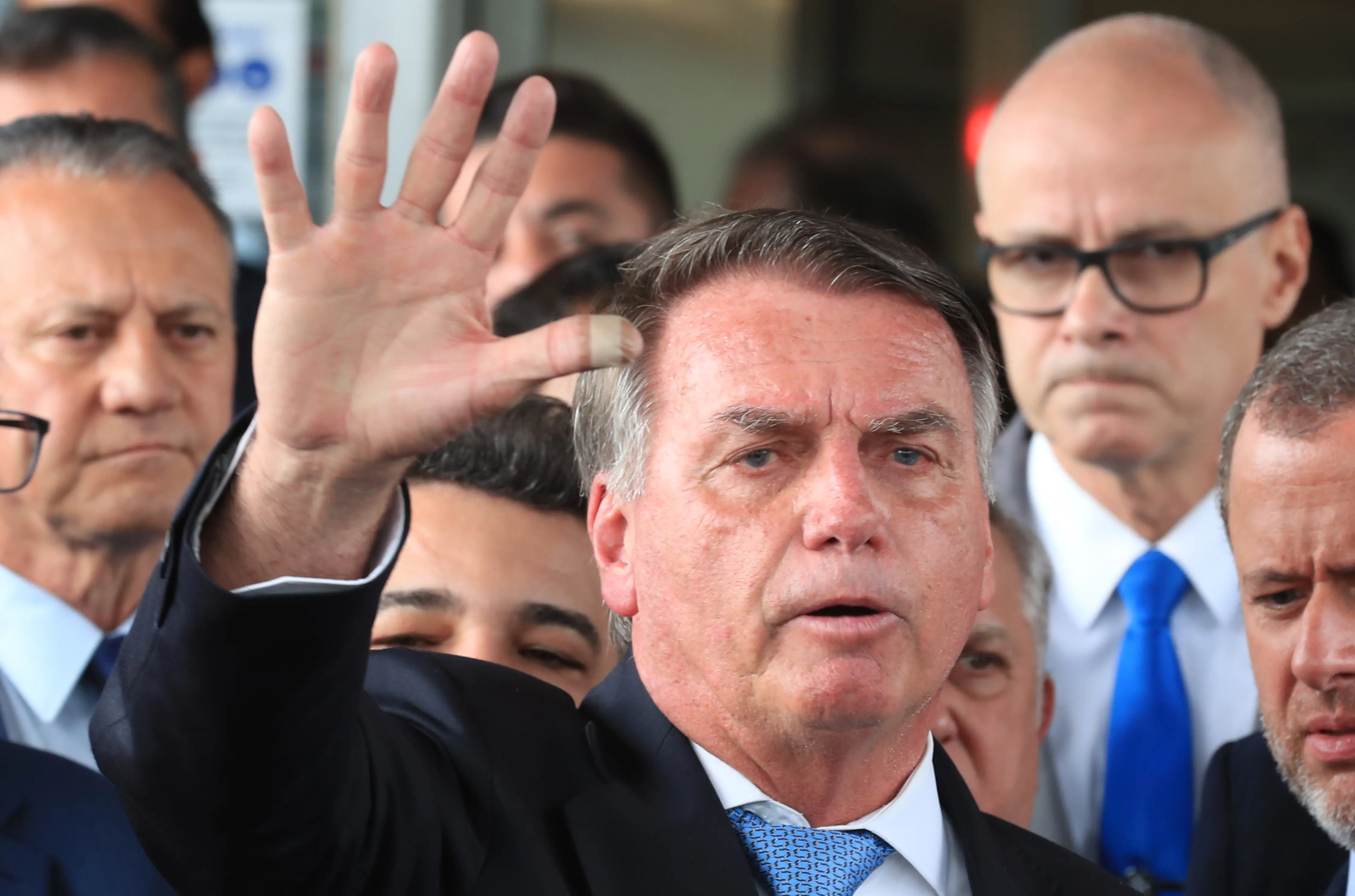 Em entrevista nesta sexta-feira, 18, Bolsonaro disse que cancelou o compromisso em razão da operação da Polícia Federal | Foto: Lula Marques/Agência Brasil