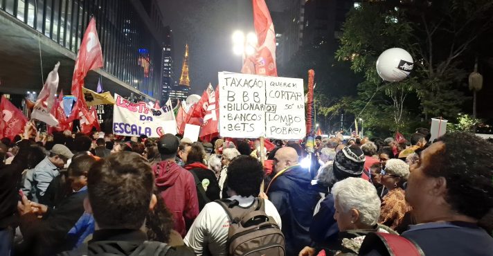A manifestação convocada por Boulos teve baixa adesão | Foto: Revista Oeste