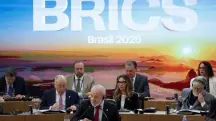 O presidente do Brasil, Luiz Inácio Lula da Silva, discursa durante a reunião de abertura da Cúpula do BRICS, no Museu de Arte Moderna (MAM), no Rio de Janeiro, Brasil, em 6 de julho de 2025. | Foto: Ricardo Moraes/Reuters