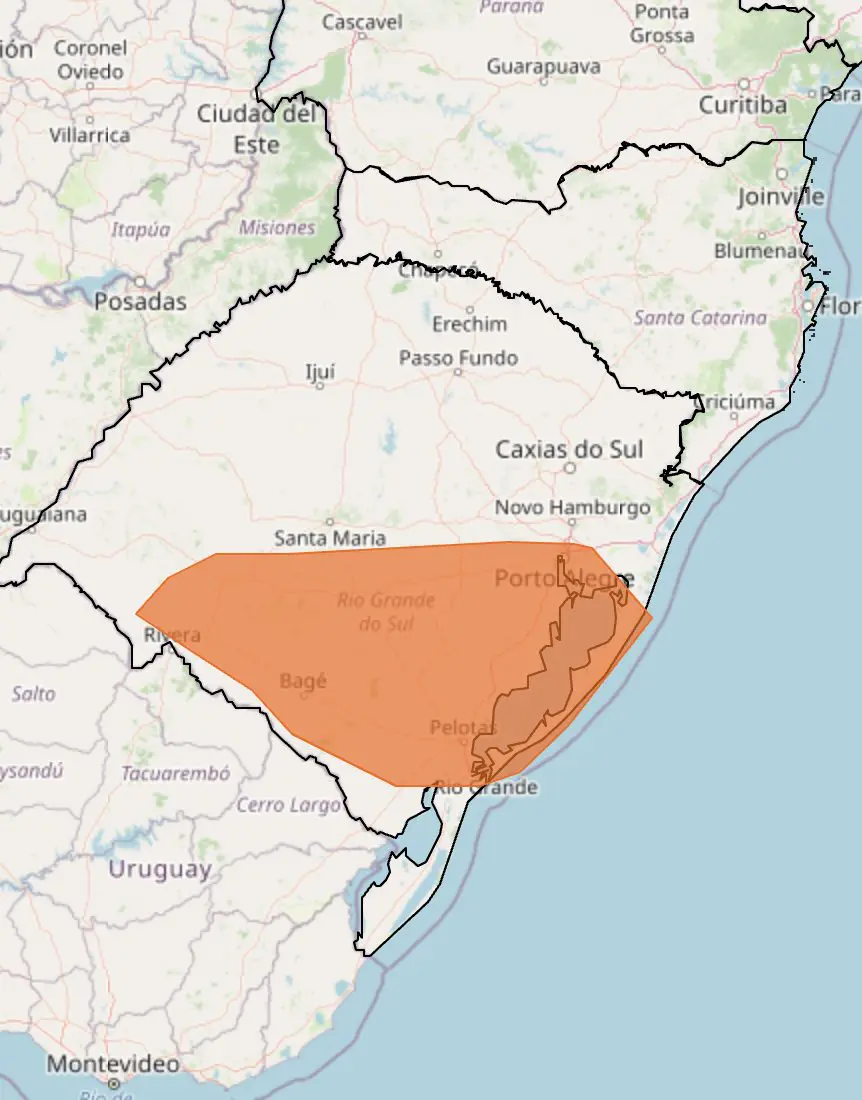 Inmet mapa