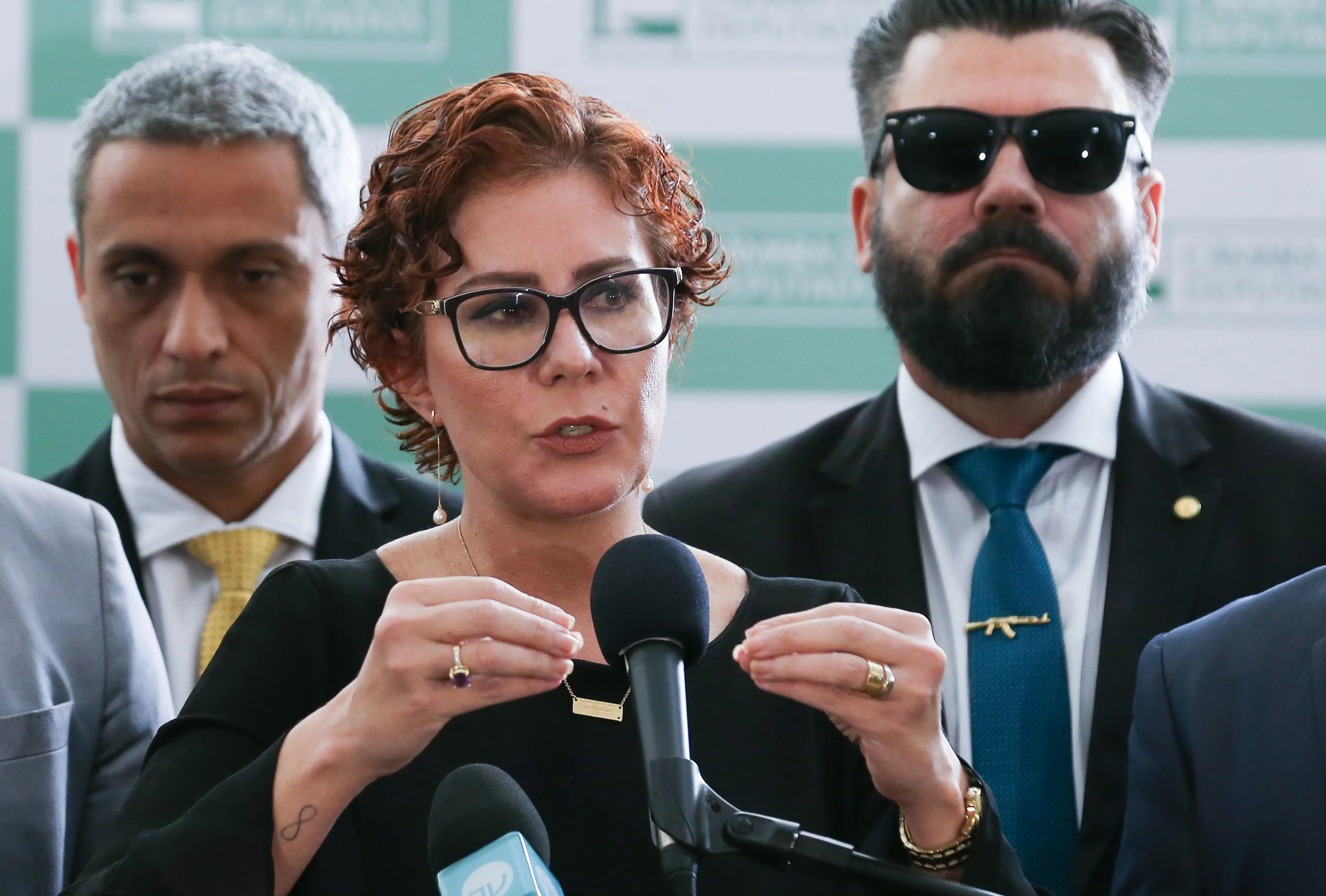 Carla Zambelli está afastada do cargo no Congresso Nacional desde 29 de maio | Foto: Lula Marques/EBC