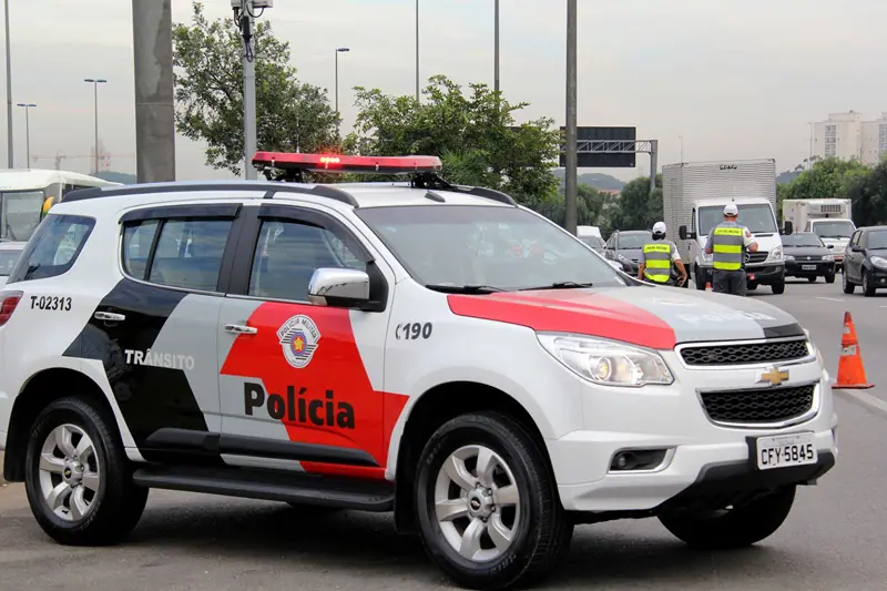 Carro da Polícia Militar (PM) do Estado de São Paulo