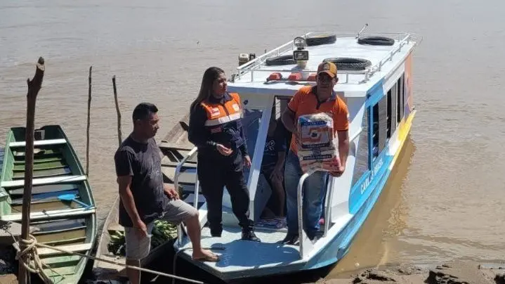 Segundo a Defesa Civil de Manaus, não há necessidade de remoção de moradores | Foto: Reprodução/X