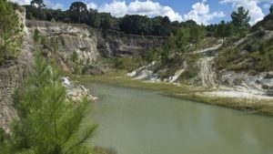 Cratera de Vargeão, no oeste de Santa Catarina: ponto de visitação científica internacional | Foto: Reprodução/Twitter/X