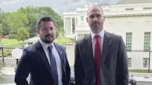Paulo Figueiredo e Eduardo Bolsonaro estão nos EUA para articular a aplicação de sanções contra ministros do STF | Foto: Reprodução/Instagram