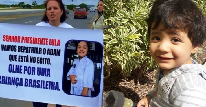 Tanto Karin Aranha quanto o filho Adam estão no Egito | Foto: Divulgação/Arquivo pessoal