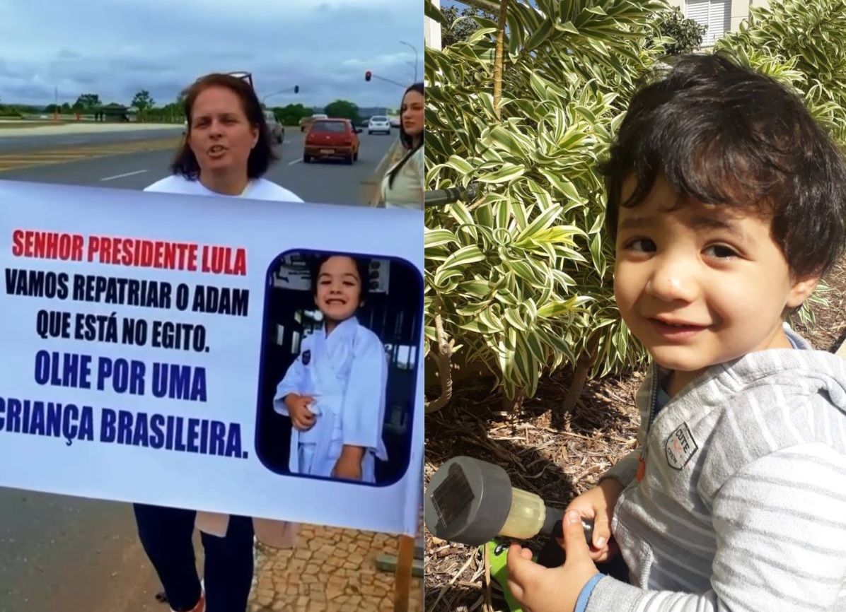 Tanto Karin Aranha quanto o filho Adam estão no Egito | Foto: Divulgação/Arquivo pessoal