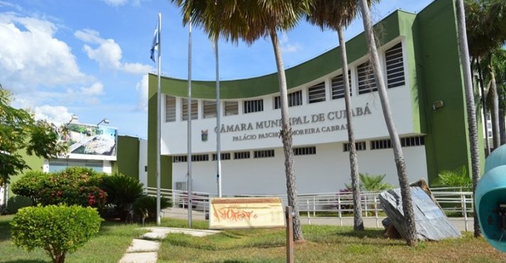 Fachada da Câmara Municipal de Cuiabá